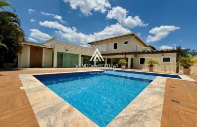 Casa em condomínio para venda em boituva, flora ville, 5 dormitórios, 5 suítes, 7 banheiros, 19 vagas