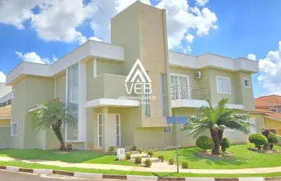 Casa em condomínio para venda em boituva, portal dos passaros, 4 dormitórios, 4 suítes, 6 banheiros, 4 vagas