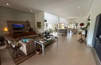Casa em condomínio para venda em boituva, portal dos lagos, 4 dormitórios, 2 suítes, 5 banheiros, 6 vagas