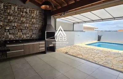 Casa em condomínio para venda em boituva, portal dos pássaros ii, 3 dormitórios, 1 suíte, 3 banheiros, 4 vagas