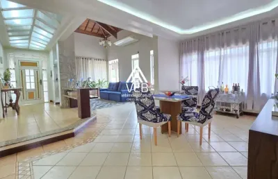 Casa em condomínio para venda em boituva, portal dos passaros, 5 dormitórios, 3 suítes, 5 banheiros, 6 vagas