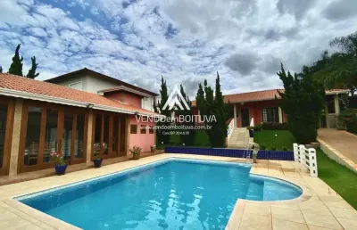 Casa em condomínio para venda em boituva, nova rheata, 4 dormitórios, 2 suítes, 4 banheiros, 8 vagas