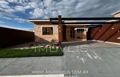 Casa 3 quartos suíte piscina condomínio blue garden