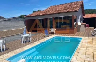 Casa 2 quartos piscina churrasqueira próximo lagoa rodovia