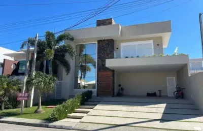 Casa 4 quartos suíte master alto padrão em condomínio