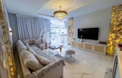 Apartamento 4 suítes e 4 vagas de garagem, meia praia, itapema - sc