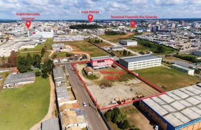 Terreno comercial à venda na rua jatobá, 599, eucaliptos, fazenda rio grande por r$ 12.000.000
