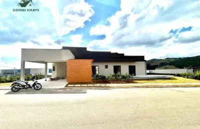 Maravilhosa casa nova á venda! condomínio portal da serra - bragança plt.
