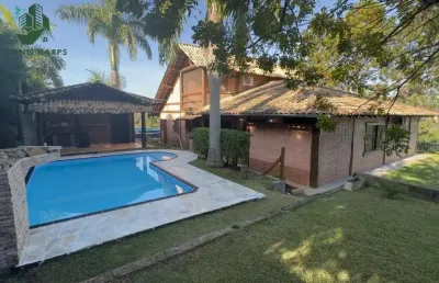 Espetacular casa rústica para locação - condomínio náutico porto bragança.