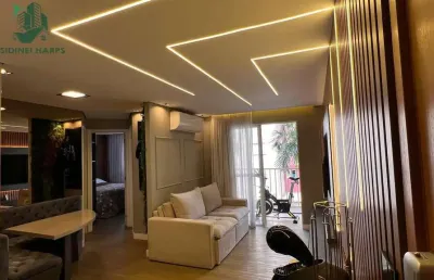 Lindo apartamento mobiliado á venda ! condomínio viña de san lorenzo .