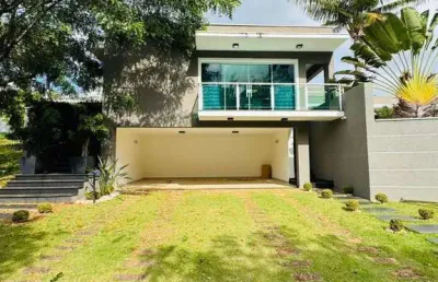 Imponente casa de 4 suítes à venda no condomínio residencial euroville1