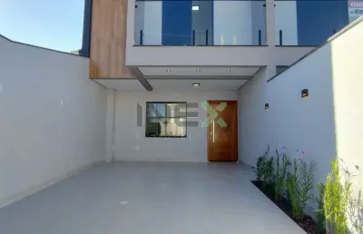 Sobrado novo 3 dormitórios 2 vagas bairro areias em camboriú