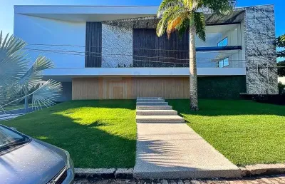 Belíssima casa à venda condomínio mansões na barra da tijuca  de 1485m² com 5 suítes área de lazer com piscina e varanda gourmet 5 vagas de garagem