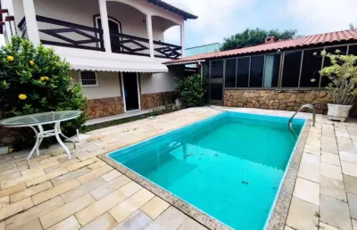 Casa para venda em saquarema, jaconé (sampaio correia), 3 dormitórios, 1 suíte, 2 banheiros, 3 vagas