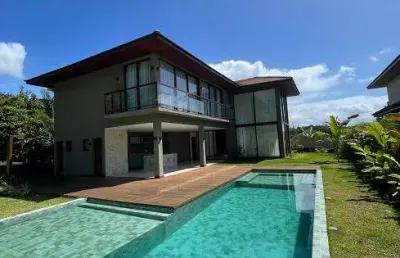 Casa espetacular 5 suítes com preço especial em praia do forte