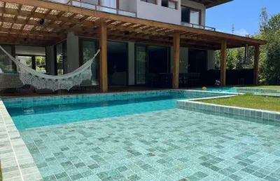 Oportunidade casa no praia bella 5 suítes porteira fechada