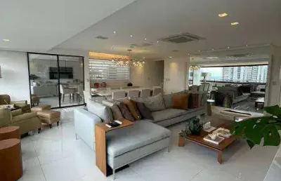 Cobertura penthouse 4/4 sendo 2 suítes 311m2 porteira fechada