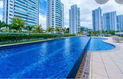 Apartamento cobertura dúplex 4 quartos pituaçu hemisphere porteira fechada
