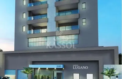 Ed. lugano - apto 303 construção - 1 suíte   1 quarto  e 1 vaga de garagem - ent