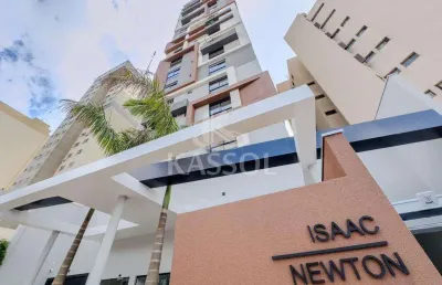 Edifício isaac newton, incrível apartamento e super moderno em cascavel