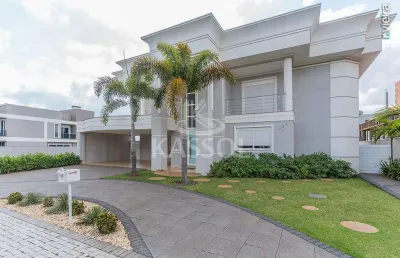 Sobrado alto padrão condominio treviso 4 suítes piscina espaço gourmet elevador