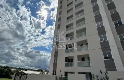 Apartamento novo com 2 quartos pronto  bairro santa cruz próximo a uopecan.