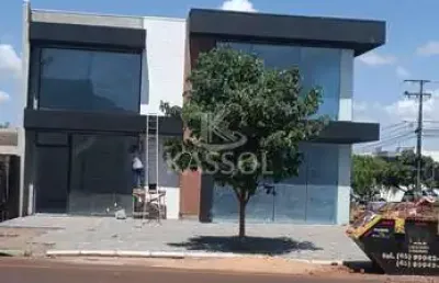 Sala comercial nova para locação na avenida tito muffato