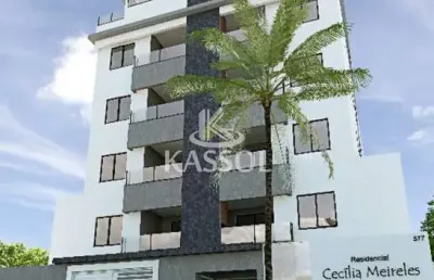 Edifício cecília meireles, 1 suíte   1 quarto, no pioneiro catarinense