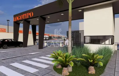 Barracão em construção 1km do trevo cataratas  - condominio de barracões