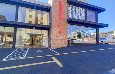 Sala comercial com mezanino para locação, neva, cascavel - pr