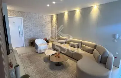 Apartamento novo, semimobiliado, pronto para morar  com 1 suíte e 2 quartos