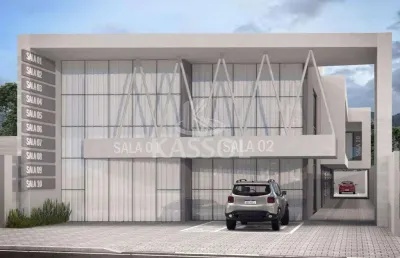 Centro comercial munique  sala com mezanino e dois banheiros