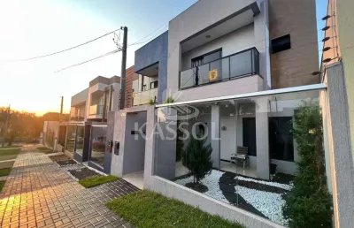 Sobrado geminado à venda, recanto tropical, cascavel - pr