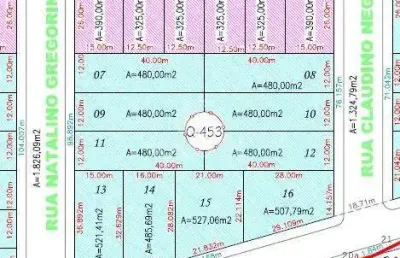 Terreno no lot residencial cidade universítária - realeza - pr 480m  r  90 mil