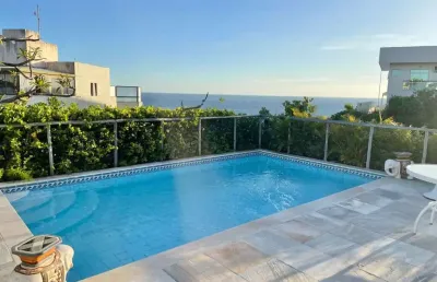 Cobertura em ondina com 4 quartos e 4 suítes, 613m² à venda por r$ 2.400.000,00