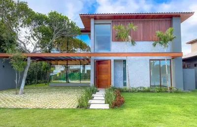 Casa em praia do forte com 5 quartos sendo 5 suítes, 360m² à venda por r$ 3.050.000,00