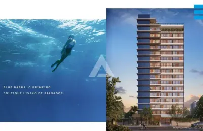Blue barra - apartamento na barra quarto/sala, à venda na barra  r$489.000,00
