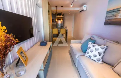 Apartamento na barra porteira fechada com 1 suíte, 42m² à venda por r$ 790.000,00