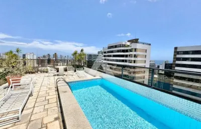 Cobertura na graça com 4 suítes, 431m² à venda por r$ 2.600.000,00