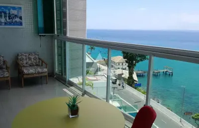 Apartamento com 1 quarto, 59,00 m² para alugar por r$ 4.750,00, contorno, salvador/ba