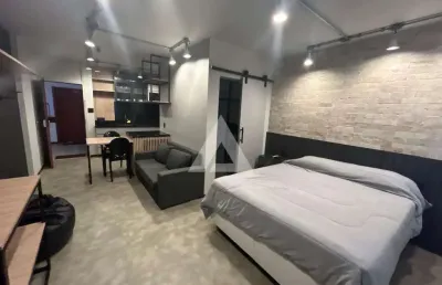 Studio na barra porteira fechada, 32m² à venda por r$ 445.000,00