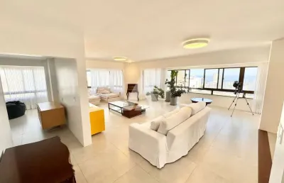 Apartamento com 4 quartos e 4 suítes, 304,00 m² para alugar por r$ 15.000,00 - jardim apipema - sa