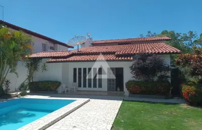 Casa no itaigara porteira fechada com 5 quartos e 1 suíte, 498m² à venda por r$ 2.500.000,00