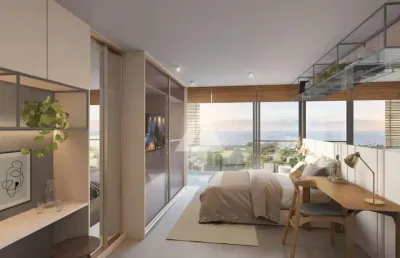 Amarama - studio na barra em construção, 23m² a venda por r$ 450.000,00