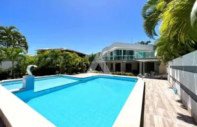 Casa em vilas do atlântico com 6 quartos e 4 suítes, 600m² à venda por r$ 2.600.000,00