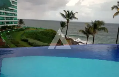 Apartamento com 2 quartos e 1 suíte, 110,00 m² para alugar por r$6.000,00 - ondina - salvador/ba