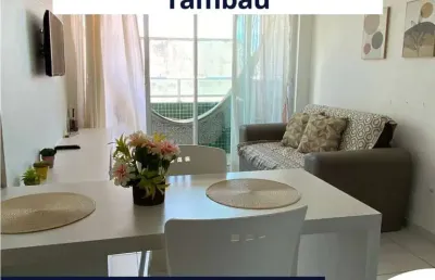 Flat para temporada na orla de tambaú, joão pessoa - pb