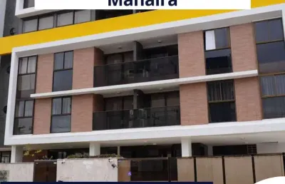 Apto 2 quartos em excelente localização de manaíra, joão pessoa – pb