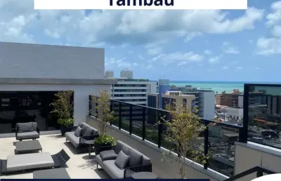 Apartamento com 1 quarto para alugar no Cabo Branco, João Pessoa 