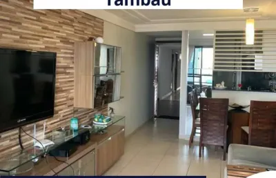 Apartamento vista mar para locação – próximo à feirinha de tambaú
